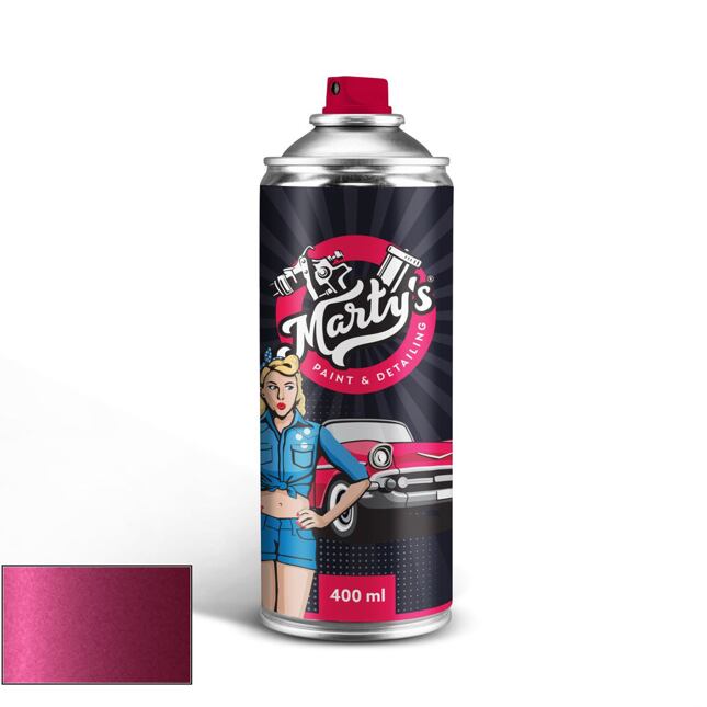 Farba v spreji Porsche 82K ružovo červená