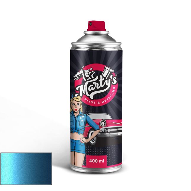 Daewoo 12L Laserová modrá farba v spreji