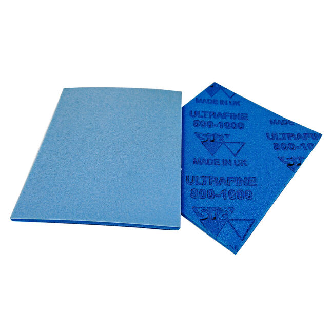 SIA Brúsna špongia UltraFine K800-1000 modrá - 140x115x5mm