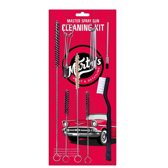Súprava štetcov na čistenie striekacích pištolí Marty's