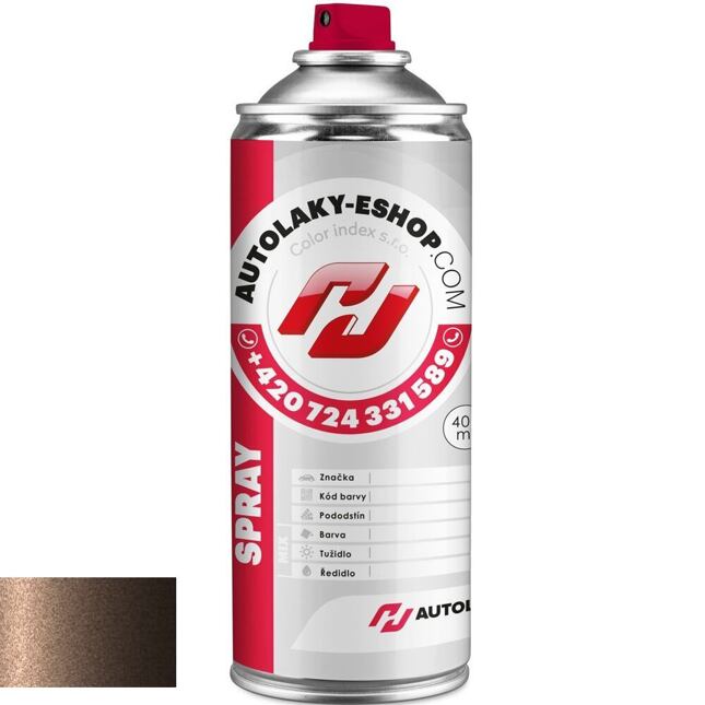 Opel KCM farba na autá v spreji orechovo hnedá