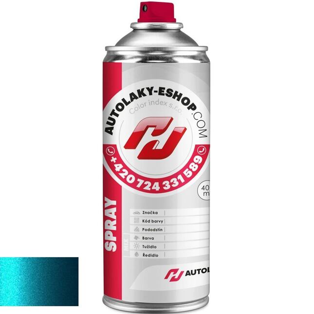 Farba na auto v spreji Renault GSE4 DYNAMIC BLUE