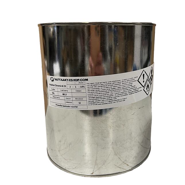 RAL 8017 - zmiešaný odtieň 1l