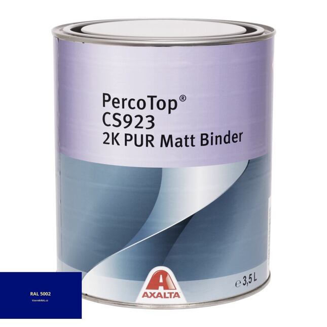 Axalta PercoTop MATT 2K matná polyuretánová farba RAL 5002