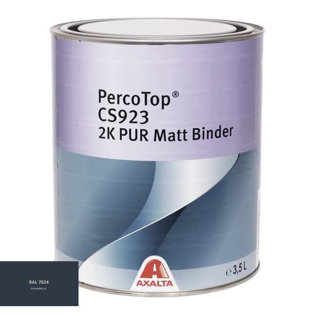 Axalta PercoTop MATT 2K matná polyuretánová farba RAL 7024