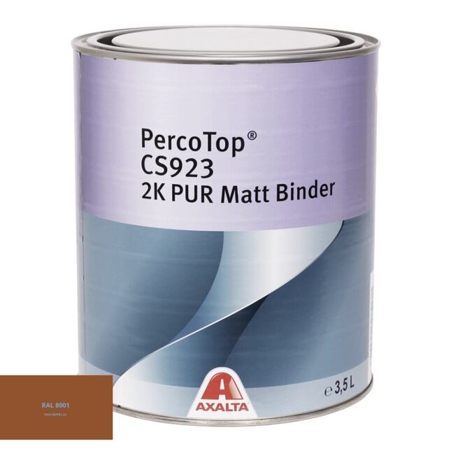 Axalta PercoTop MATT 2K matná polyuretánová farba RAL 8001