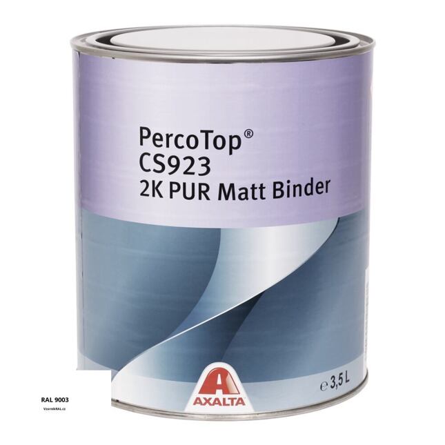 Axalta PercoTop MATT RAL 9003 2K matná polyuretánová farba