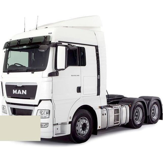 Farba na pištoľ MAN truck M4106 PASTELLWEISS (L90D)