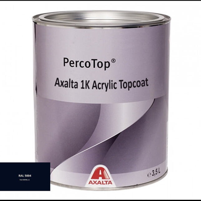Axalta 1K akrylová farba RAL 5004 5° lesk