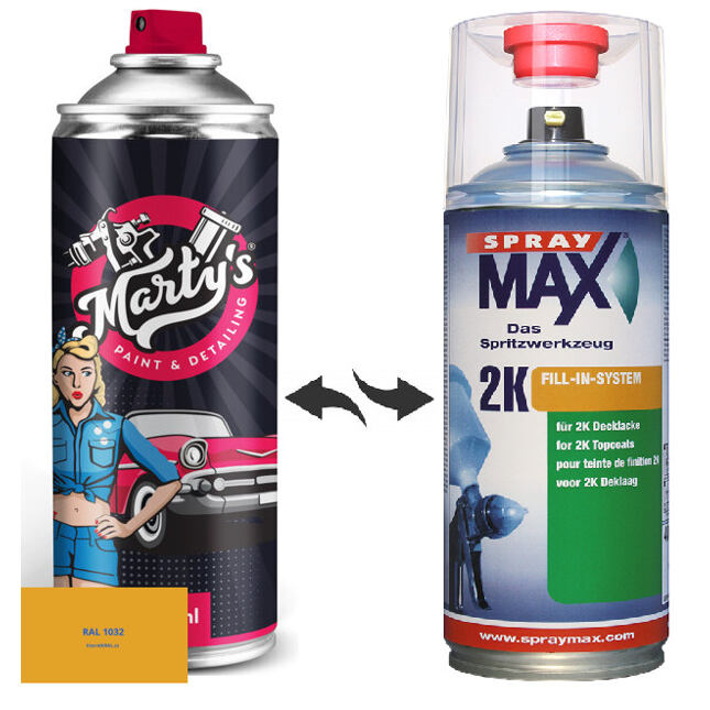 Farba v spreji RAL 1032