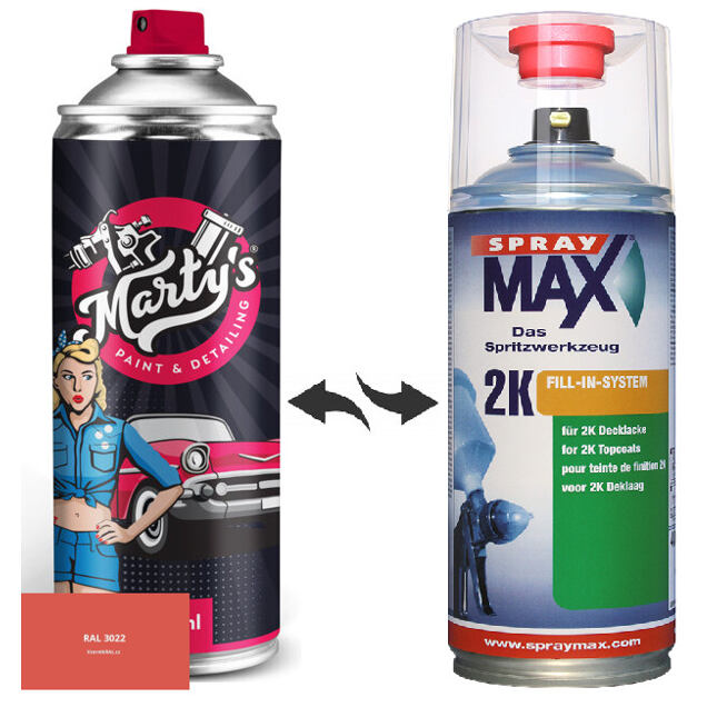 Farba v spreji RAL 3022