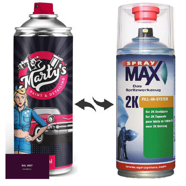 Farba v spreji RAL 4007