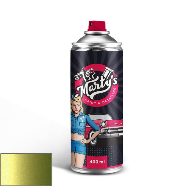 Daewoo 49U žltozelená farba v spreji