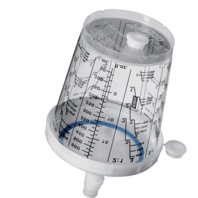 SATA RPS 0,9l pohár s vekom a sitkom 125qm