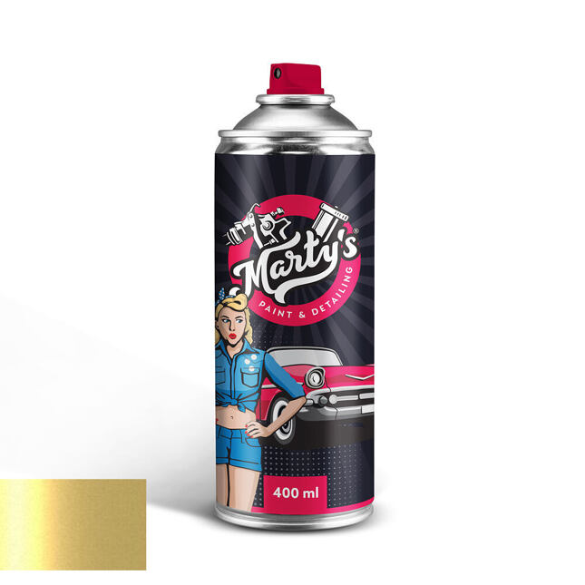 Toyota 595 žltá farba v spreji