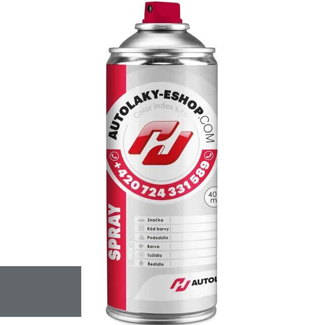 Renault KBY GRIS OBSCUR farba na auto v spreji