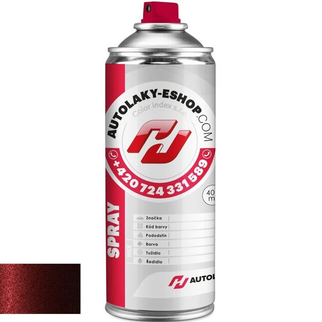 Farba na auto v spreji Suzuki WAF MELLOW DEEP RED