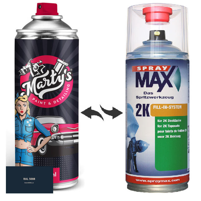 Farba v spreji RAL 5008