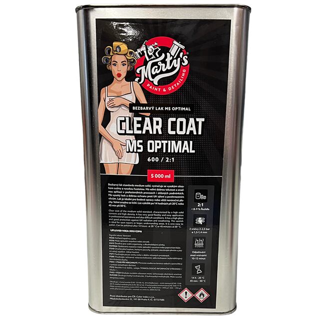 Marty's Clearcoat 5l MS Optimal 600/2:1