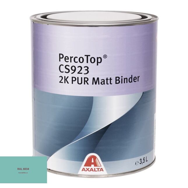 Axalta PercoTop MATT 2K matná polyuretánová farba RAL 6034