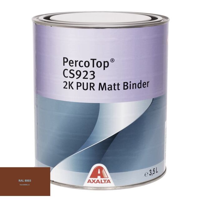 Axalta PercoTop MATT 2K matná polyuretánová farba RAL 8003