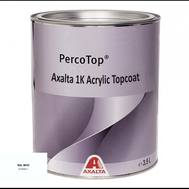 Axalta 1K akrylová farba RAL 9010 5° lesk