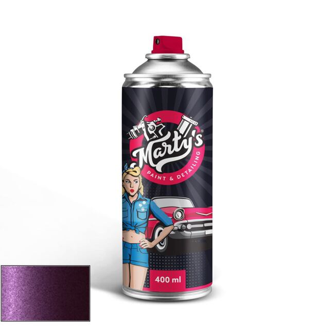 Mini SVO baklažánová/fialová farba v spreji