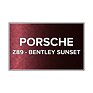 Farba na auto pre Porsche Z89 Bentley Sunset