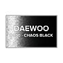 Farba v spreji Daewoo D800 Chaos Black