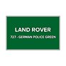Striekacia farba Land Rover 727 Nemecká policajná zelená