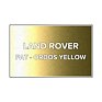 Oprava ceruzky na autolak Land Rover FAT Ordos Yellow
