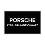 Opravná ceruzka na lak auta Porsche LY9B Brillantschwarz