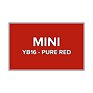 Farba v spreji Mini YB16 Pure Red