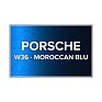 Farba na auto pre Porsche W36 Moroccan Blu