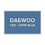 Daewoo CB0 Capri Blue farba v spreji