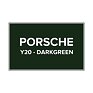 Farba na auto pre Porsche Y20 Darkgreen gun