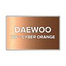 Daewoo 77F Cyber Orange farba v spreji