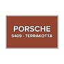 Farba na auto pre Porsche 5409 Terrakotta gun