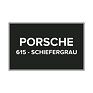 Farba na auto pre Porsche 615 Schiefergrau gun