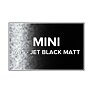 Mini A45 Jet Black Matná farba v spreji